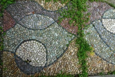 Carnival Parking Strip Stone Mosaics